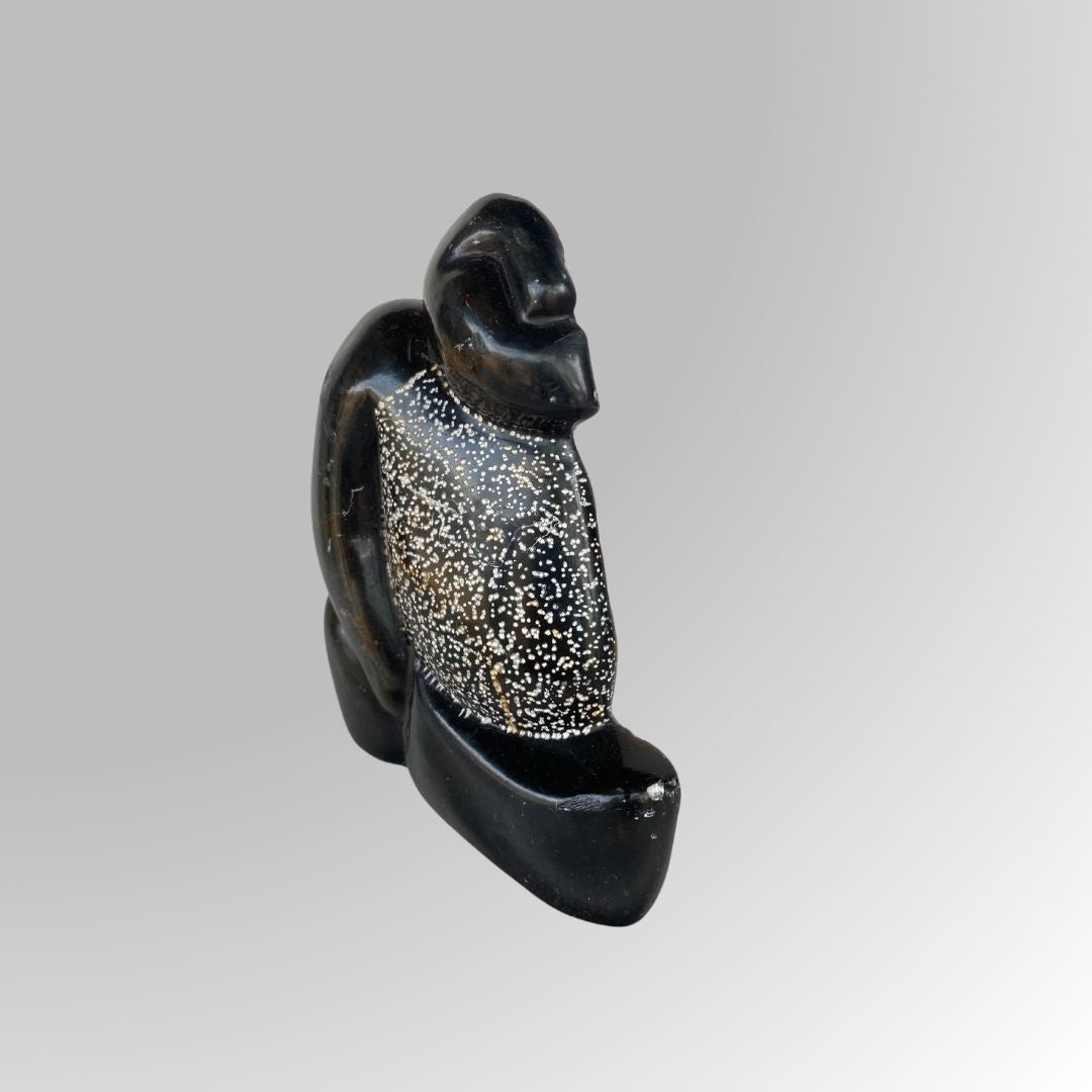Abstract Stone Statue - Handcrafted Modern Art