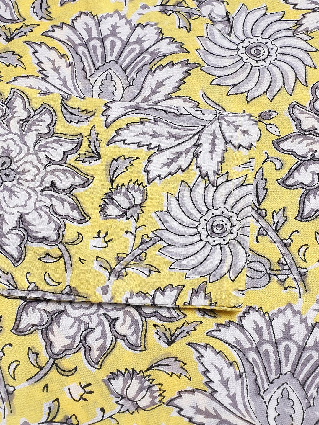 Jamal Jamaloo Yellow Printed Loungewear/Nightwear - Jamal Jamaloo