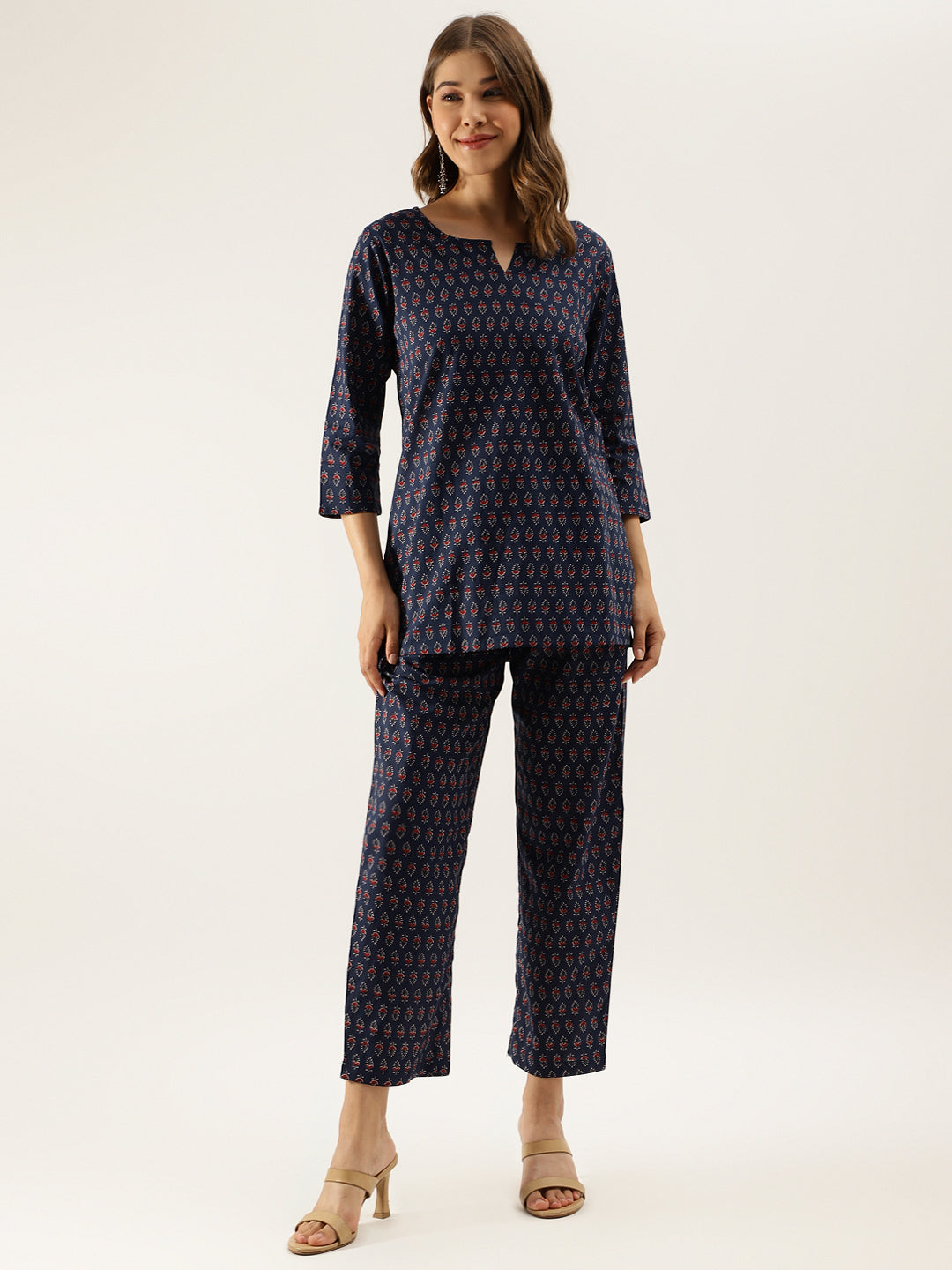 Blue Printed Loungewear /Nightwear