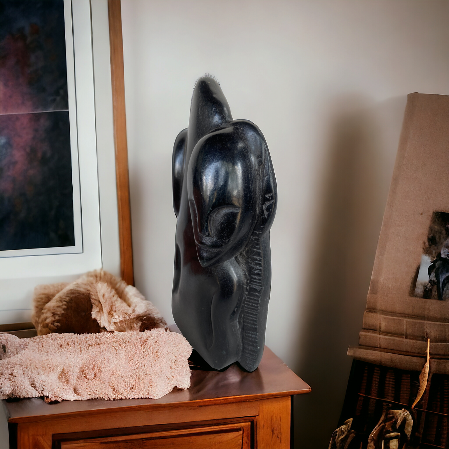 Vintage Handcrafted Modern Artistic Statue