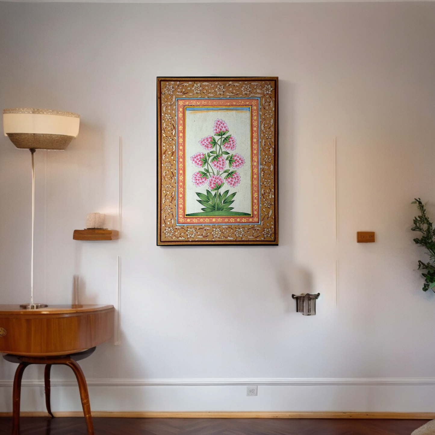 The Magnificent Lotus in Miniature Painting 16