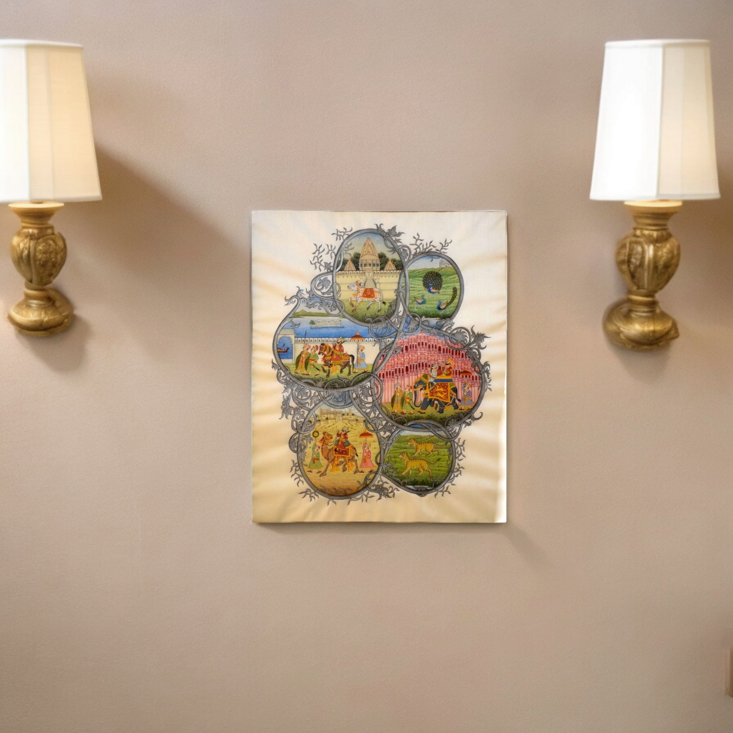 Rajasthani Allure in Miniature Painting 95