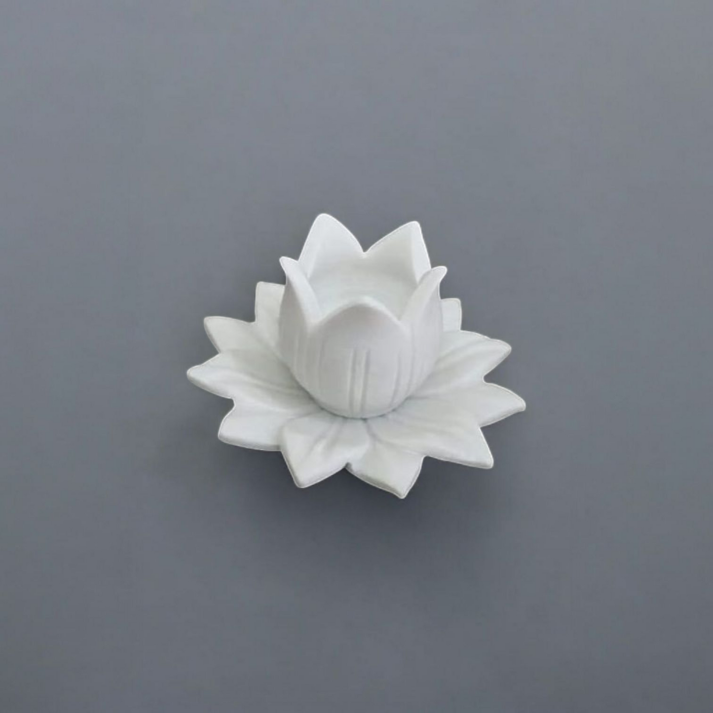Sacred Lotus Marble Decor Piece