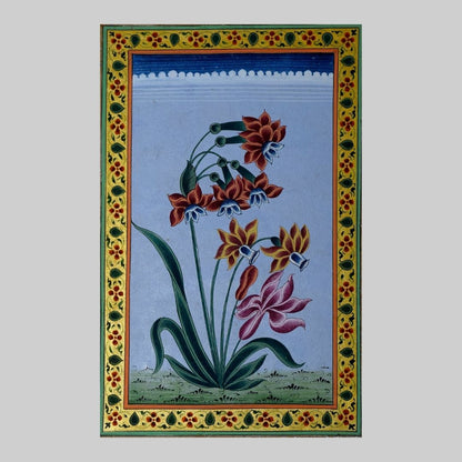 The Mughal Blossoms in Miniature Painting  17