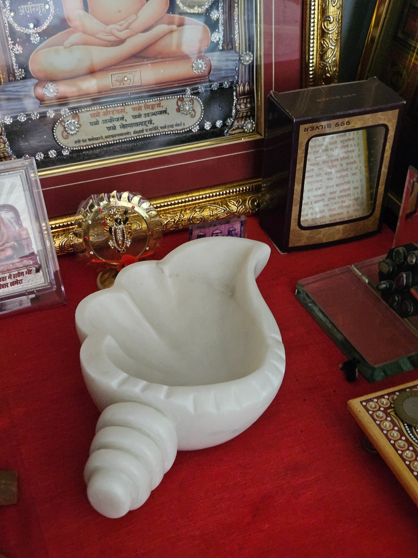 Divine Shell Marble Bowl