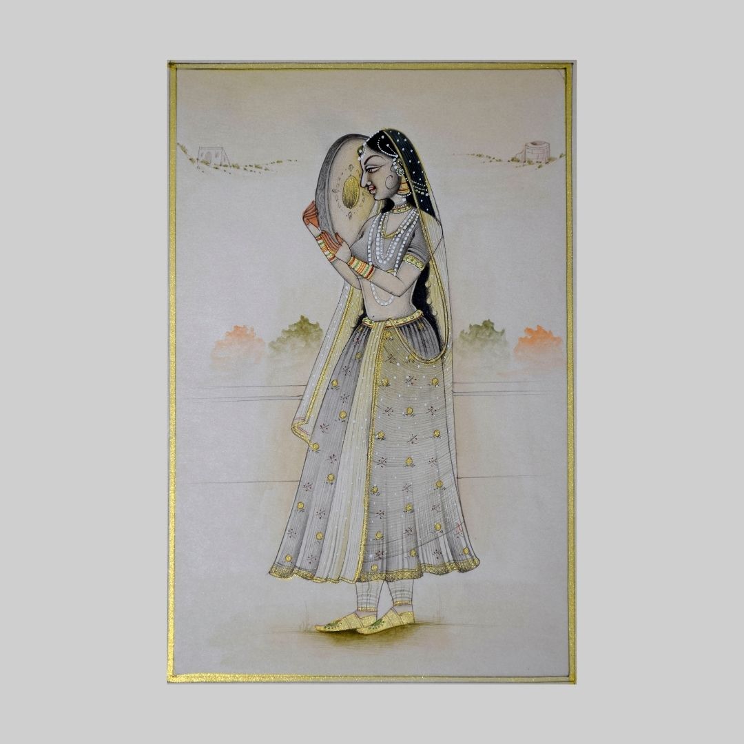 Ragini - Miniature Painting  34