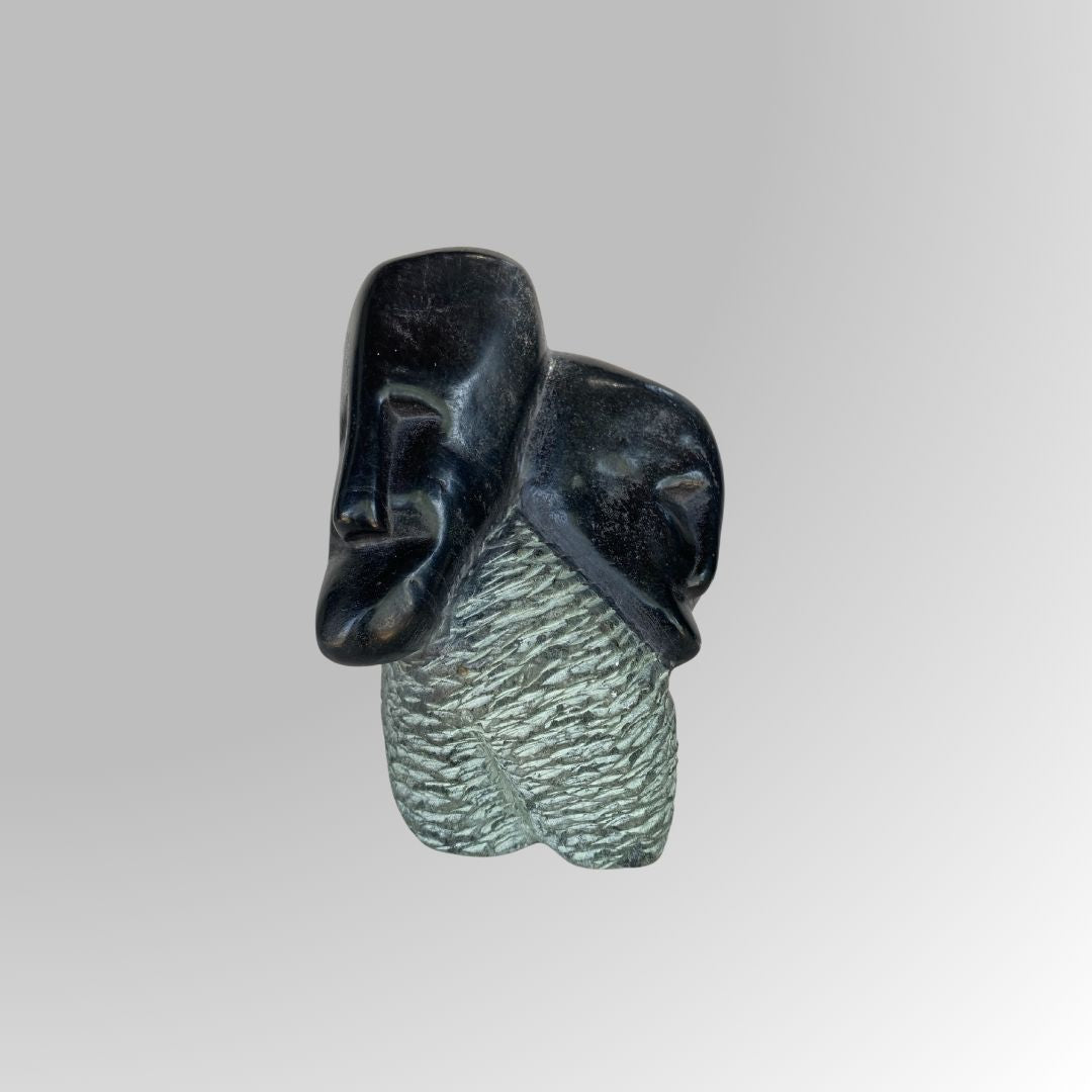 Modern Face Stone Statue for Home Decor