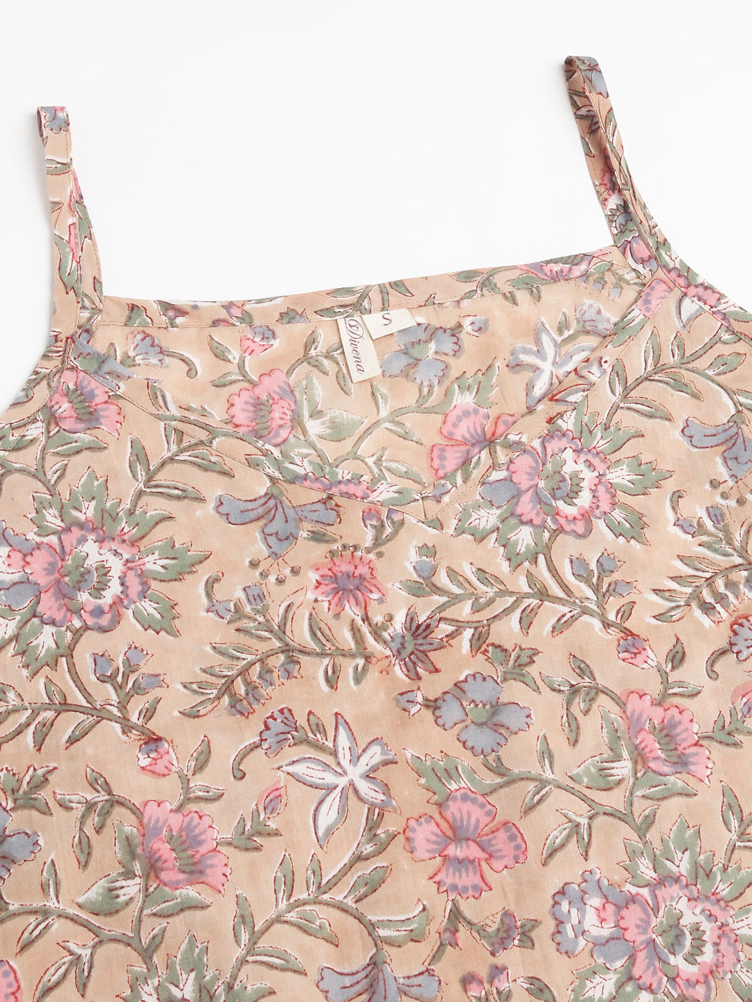 Jamal JamalooFloral Printed Pure Cotton Short Night suit