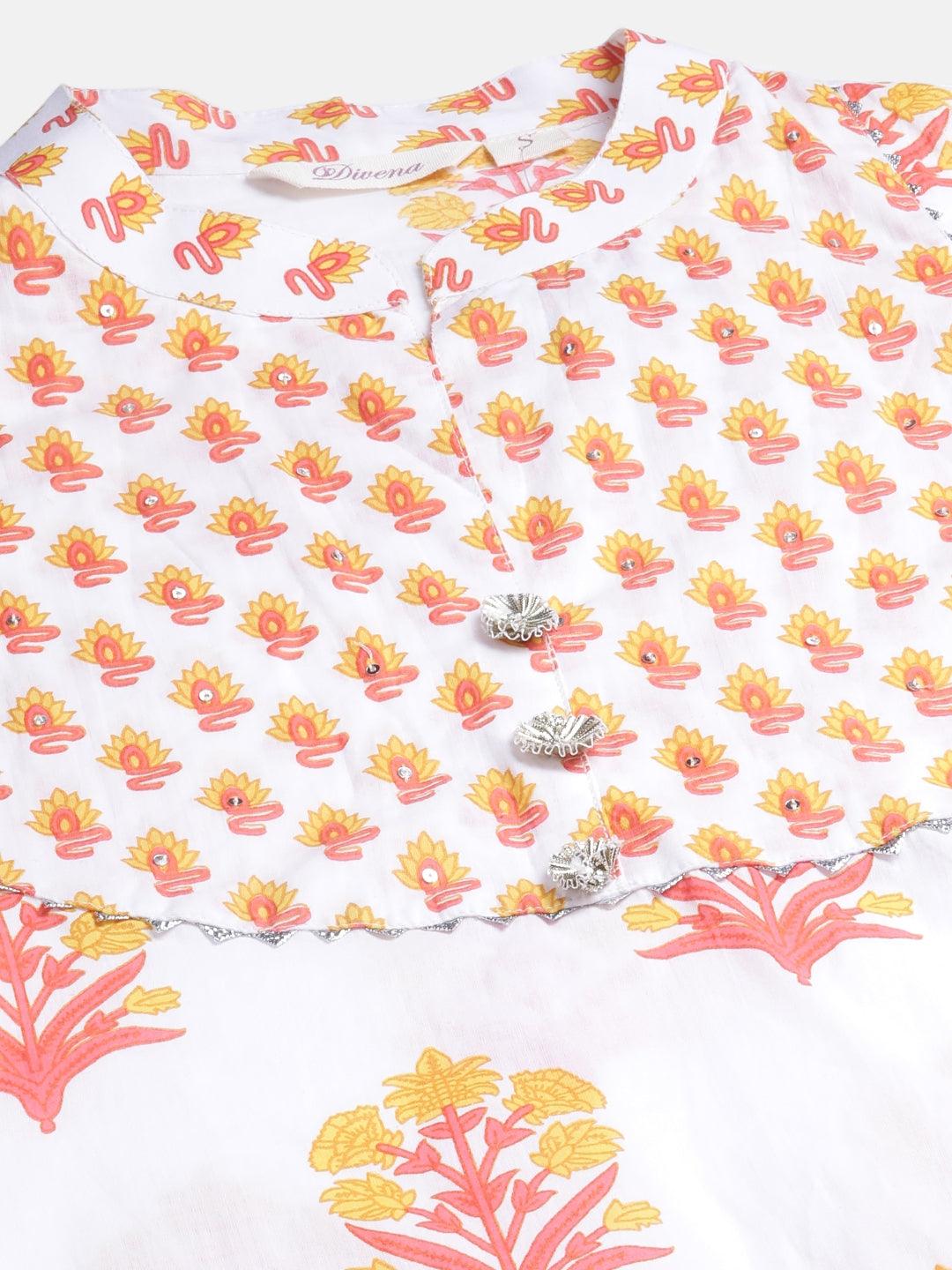 Jamal Jamaloo Yellow White Peplum Top Sharara Set with Dupatta - Jamal Jamalooworld.com