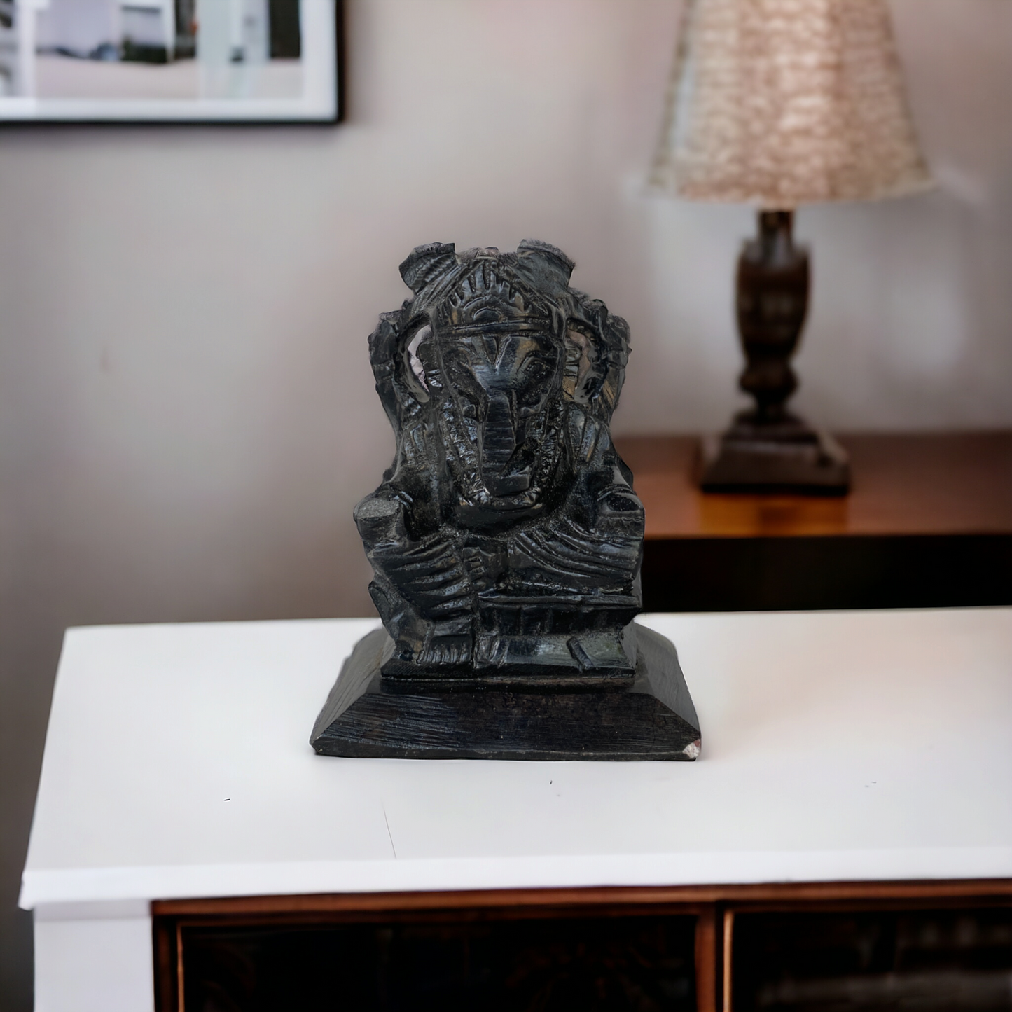 Peaceful Ganesha Statue