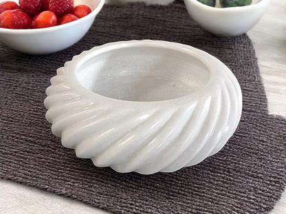 Marble Urli wave bowl