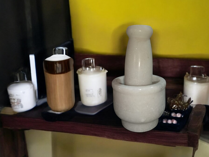 Marble Mortar & Pestle Set/KUTANI