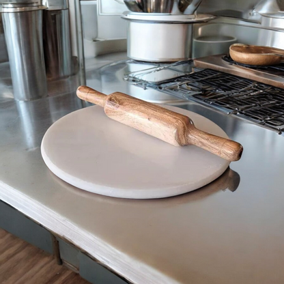 White Marble Chakla/Roti Maker