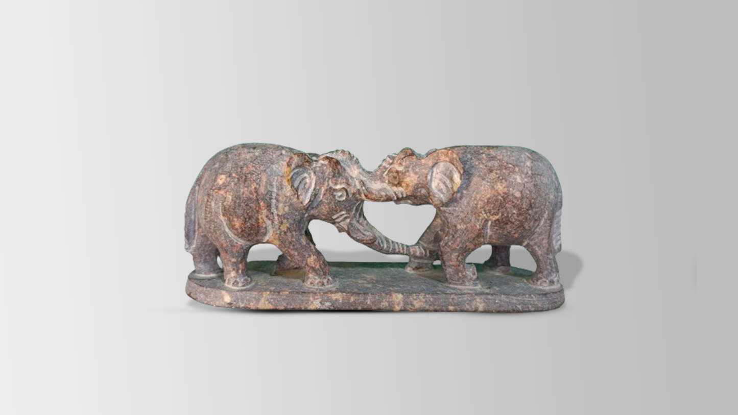 Elephant depiction of love masterpiece