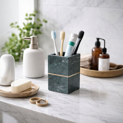 Royal Green Marble Multi-Use Holder/Organizer