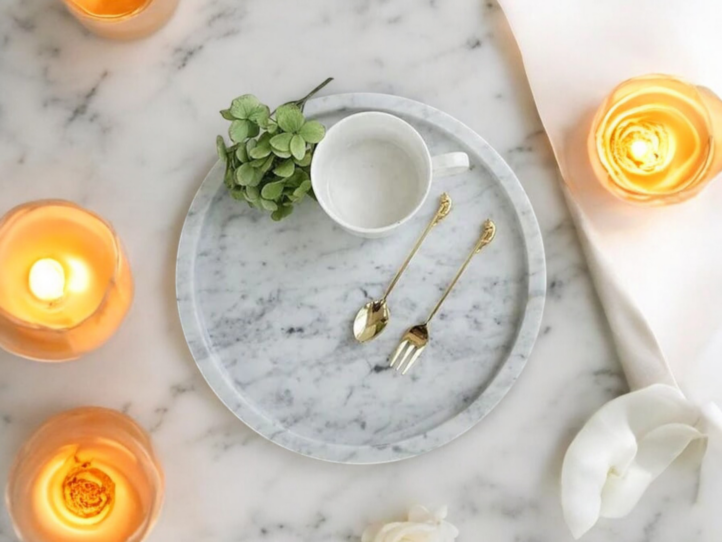 Marble Platter & Serving Tray