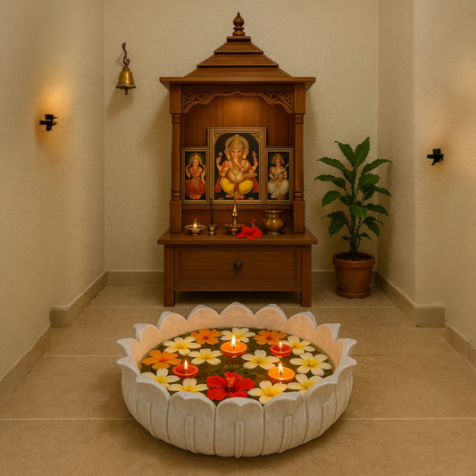 Nagfani Marble Decorative Bowl