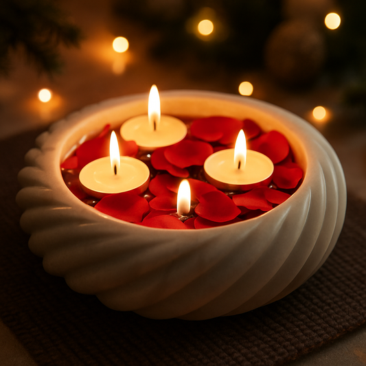 Marble Urli wave bowl