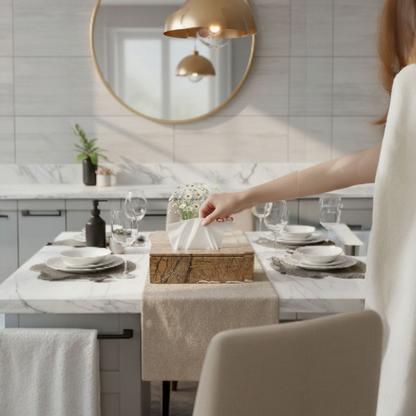 PureForm Marble Tissue Box