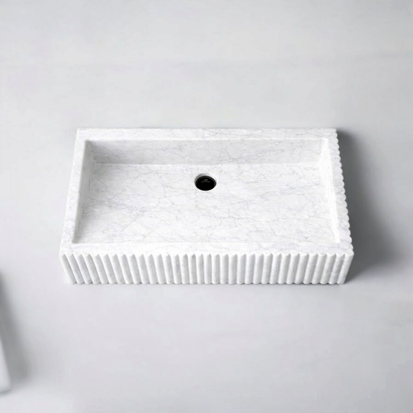 Elegant designer marble wash basin for luxury interiors