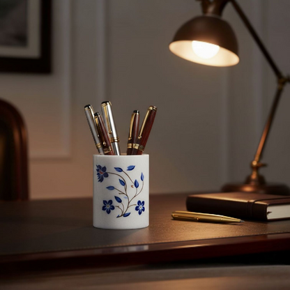 Elegant Marble Pachakkari Multi-Purpose Holder / Organizer