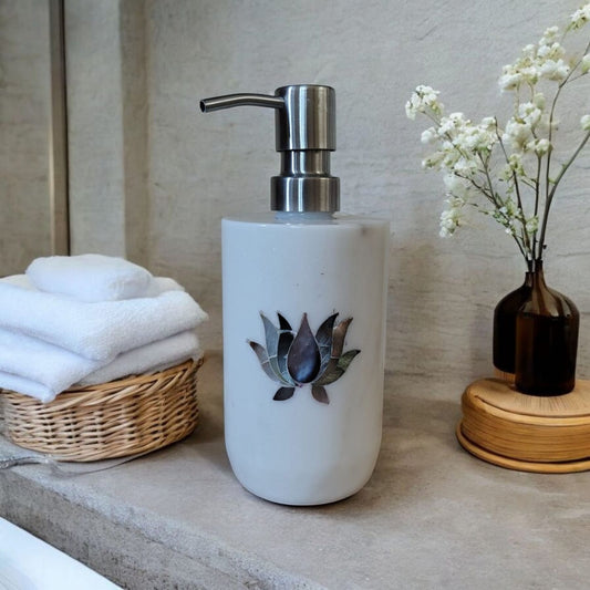 Elegant Marble Soap Dispenser