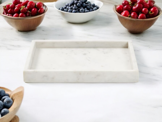 Marble Rectangular shape Tray