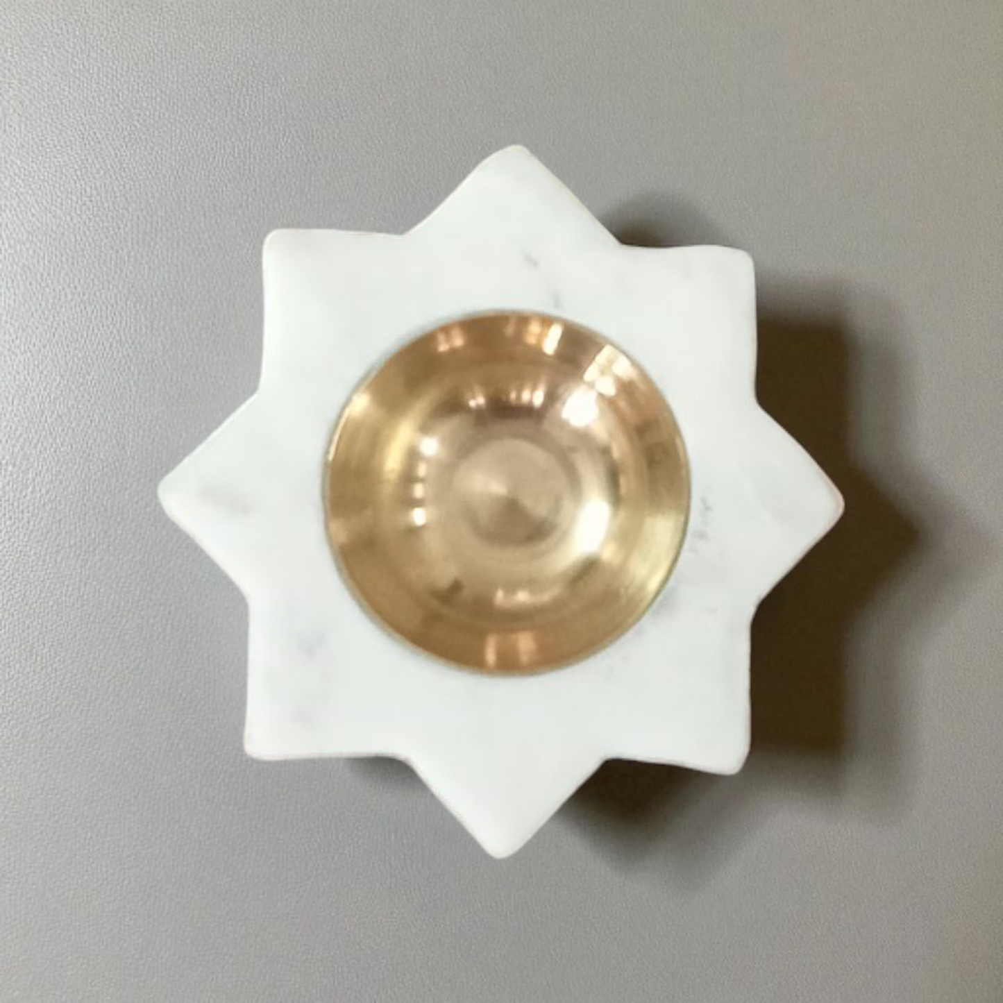 StarBloom Marble Diya Set