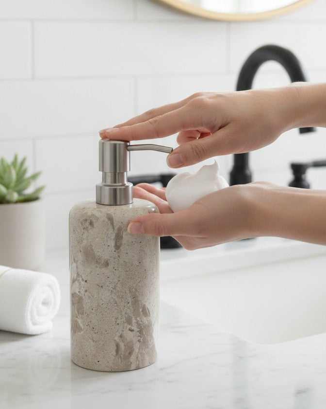 Modern Marble Soap Dispenser