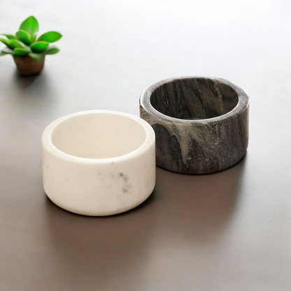 Midnight Noir Marble Bottle Coaster