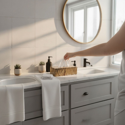 PureForm Marble Tissue Box