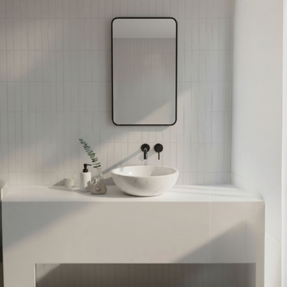 JJ- CT 02 White Marble Bowl Basin