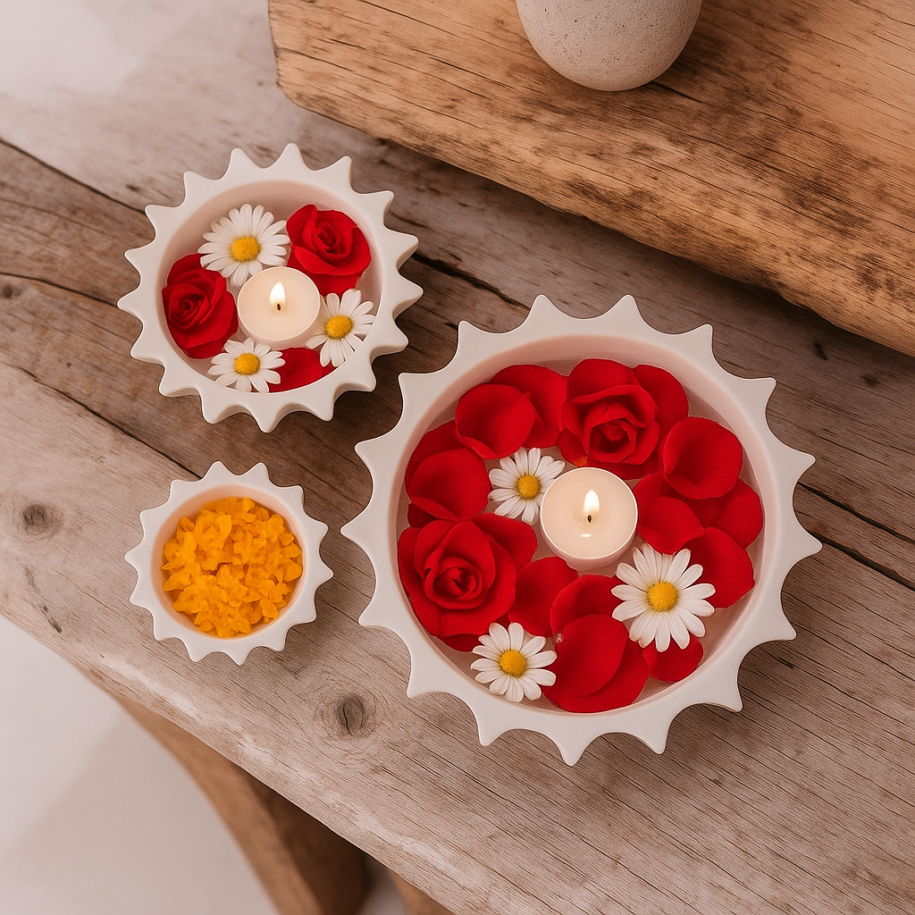 Elysian Marble Harmony Set