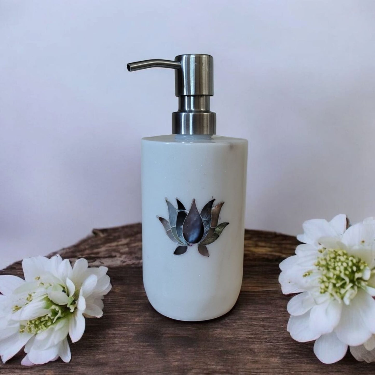 Elegant Marble Soap Dispenser