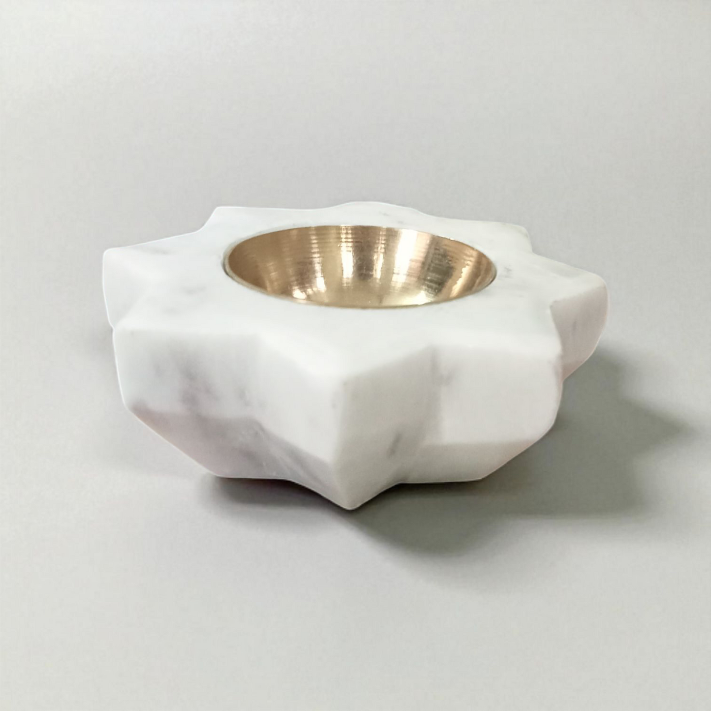 Star Shape Marble Diya
