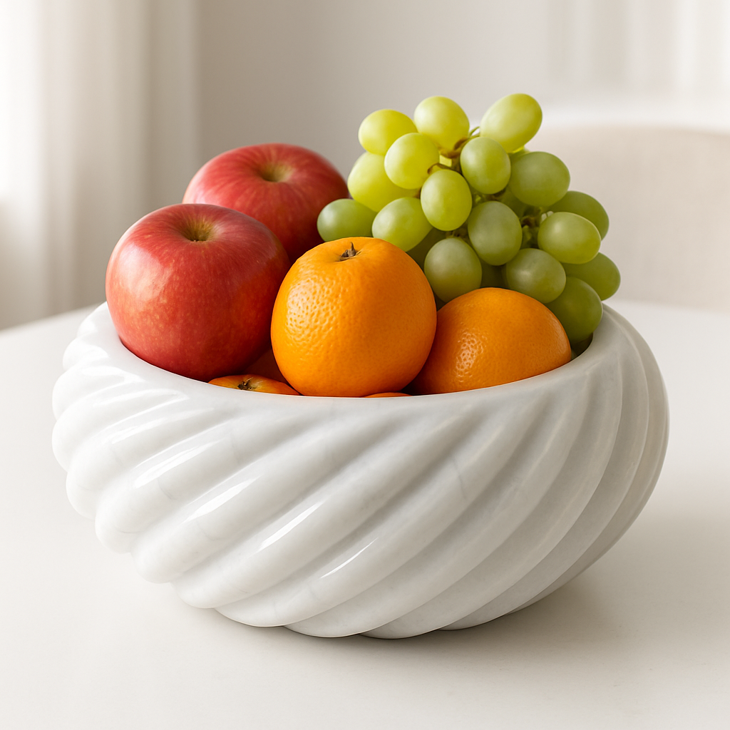 Marble Urli wave bowl