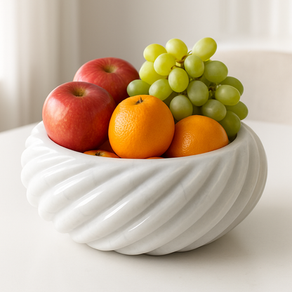 Marble Urli wave bowl
