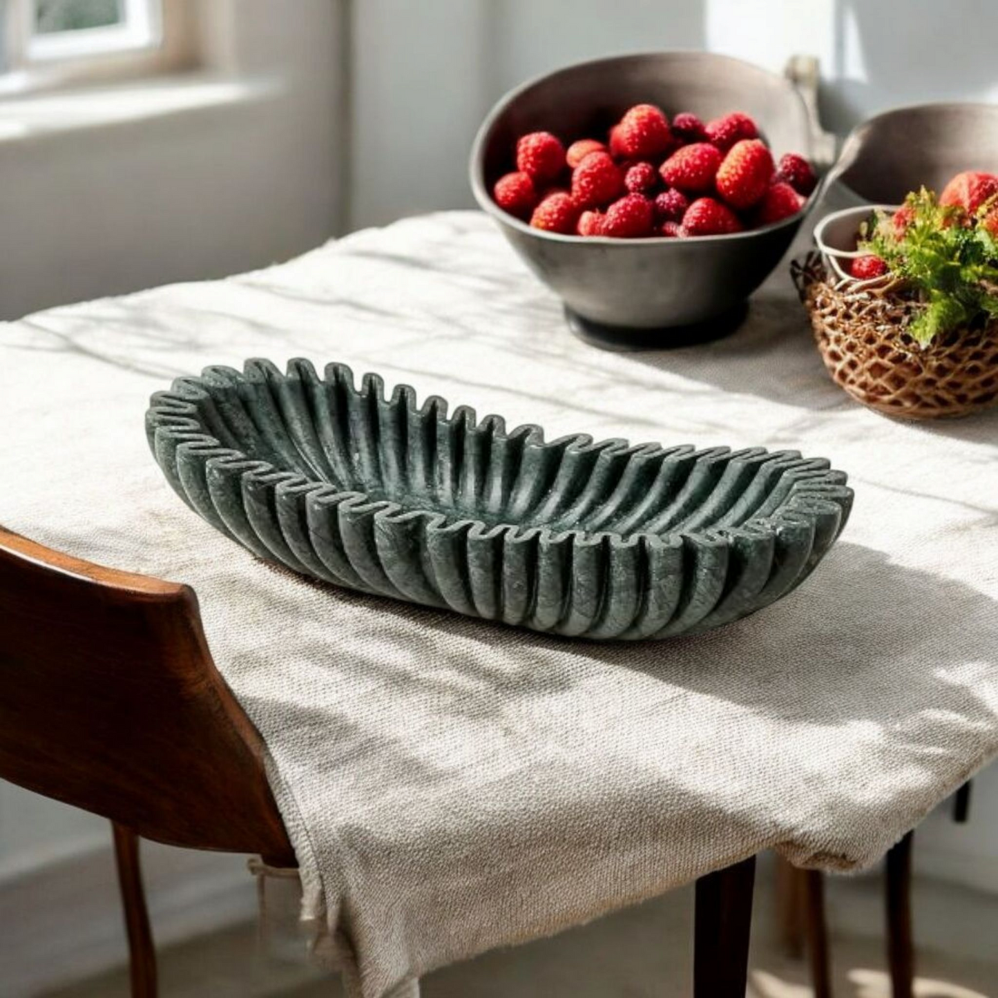 Artisan Stone Dining Bowl