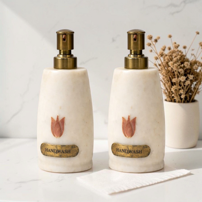 Regal Tulip Marble Soap Dispenser