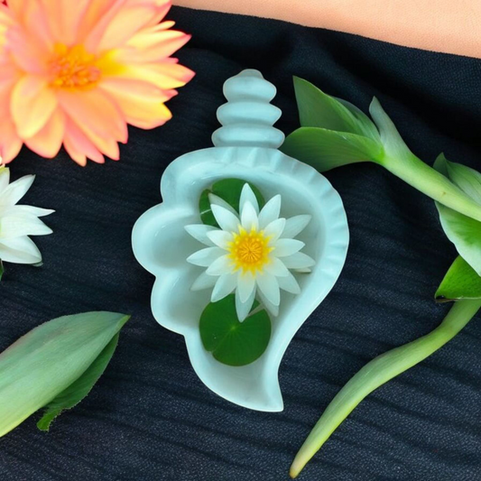 Divine Shell Marble Bowl