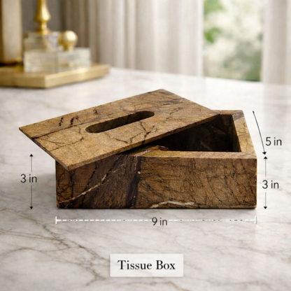 PureForm Marble Tissue Box